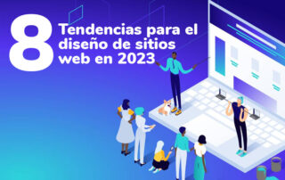 8 tendencias para el diseño de sitios web